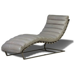 Halo Joel Leather Chair Rider White
